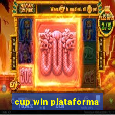 cup win plataforma